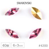 �ڤޤȤ��㤤����ۥ�����ե����� ���ꥹ���� #4200 �ޡ����� ������ɥե����� ������ ��6��3mm 40�� ������ơ��� SWAROVSKI �ϥ�ɥᥤ�� ��� ���� �ӡ��� �ѡ��� ���饹�ӡ��� ���������꡼