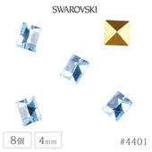 ������ե����� ���ꥹ���� #4401 ������ɥե����� �������ޥ�� ��4mm 8�� ������ơ��� SWAROVSKI �ϥ�ɥᥤ�� ��� ���� �ӡ��� �ѡ��� ���饹 ���������꡼
