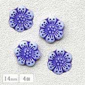 �������ӡ��� �ץ�� 14mm 4�� �ۥ磻��&�Х�����å� �� �ե� �� �ϥ�ɥᥤ�� ��� ���� �ԥ��� �ͥå��쥹 ������ ���饹 �ӡ��� �ѡ��� ���饹�ӡ��� ���������꡼