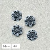 �������ӡ��� �ץ�� 14mm 4�� �ۥ磻��&�֥�å� �� �ե� �� �ϥ�ɥᥤ�� ��� ���� �ԥ��� �ͥå��쥹 ������ ���饹 �ӡ��� �ѡ��� ���饹�ӡ��� ���������꡼