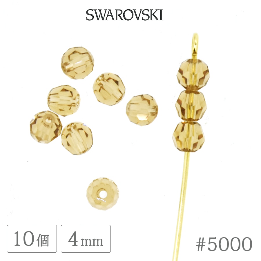 ������ե����� ���ꥹ���� #5000 �饤�ȥ�����ɥȥѡ��� 4mm 10�� SWAROVSKI �饦��� �����䥫�å� ���饹 �ӡ��� �ǥ� �ͥ��� ��� �ϥ�ɥᥤ�� �ѡ��� �ӥ��塼