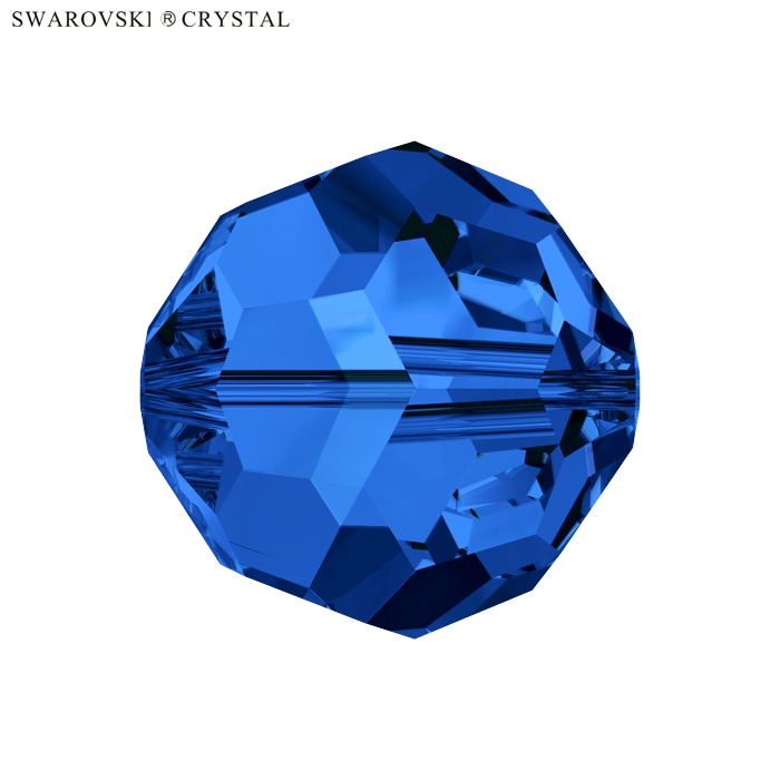 SWAROVSKI #5000 スワロフスキー ラウンド 4mm サファイヤ|新商品|アクセサリー