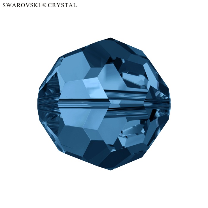 SWAROVSKI #5000 スワロフスキー ラウンド 4mm デニムブルー|新商品|アクセサリー