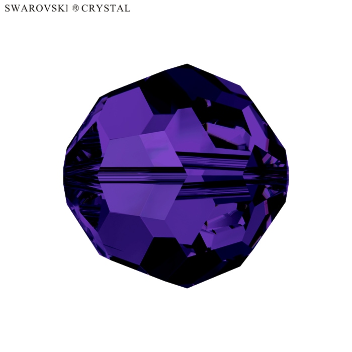 大人気 SWAROVSKI #5000 スワロフスキー ラウンド 4mm パープル