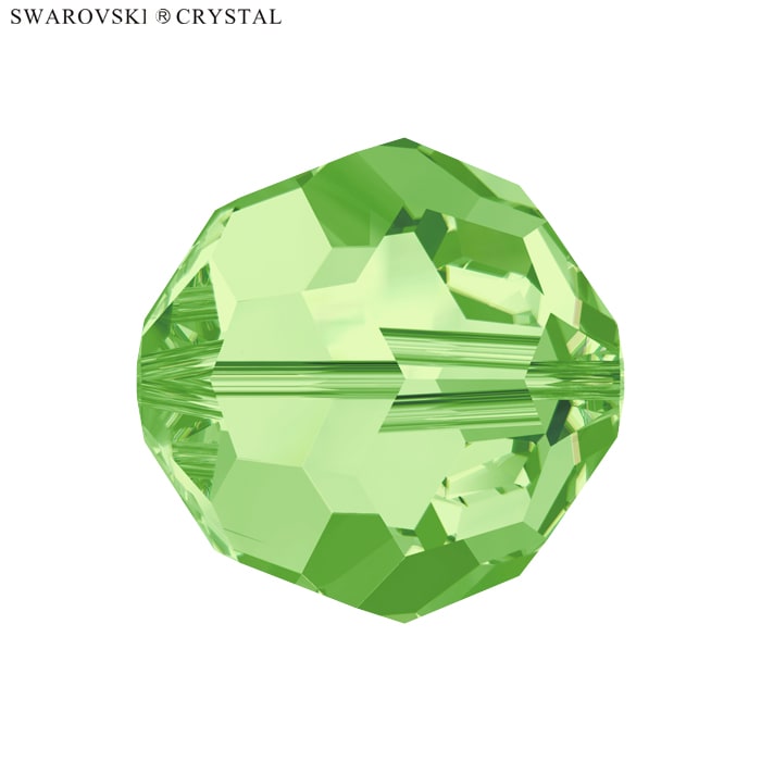 SWAROVSKI #5000 スワロフスキー ラウンド 6mm ペリドット|新商品|アクセサリー