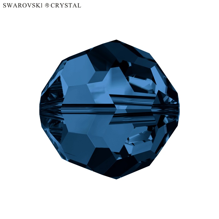 SWAROVSKI #5000 スワロフスキー ラウンド 8mm モンタナ|新商品|アクセサリー
