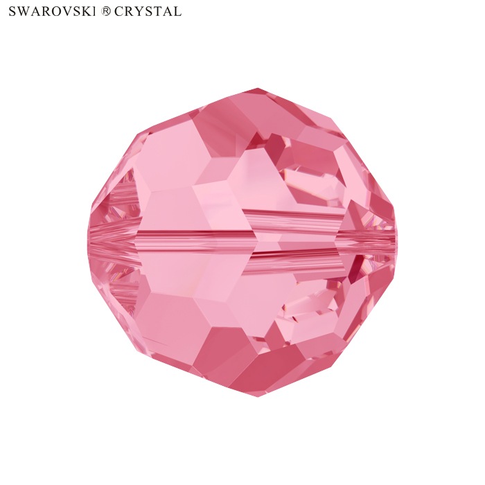 SWAROVSKI #5000 スワロフスキー ラウンド 8mm ライトローズ|新商品|アクセサリー