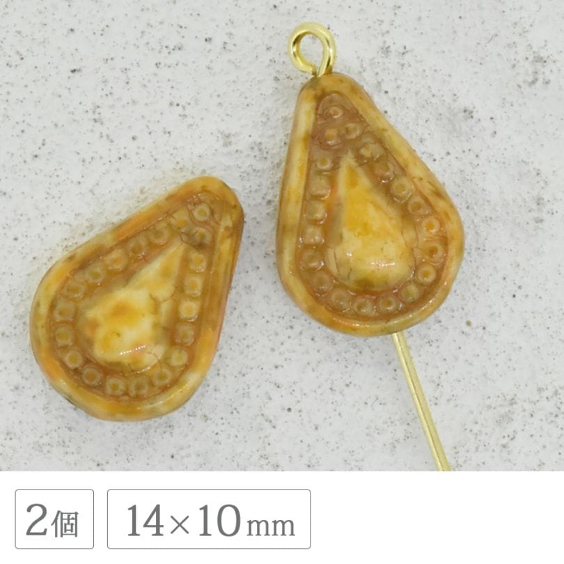 �������ӡ��� �饹�ƥ��å��ɥ��å� ������� 14x10mm 2�� �ɥ��å� ������ ���饹 �ӡ��� ��� �ϥ�ɥᥤ�� ���� �ѡ��� ���������꡼ �֥쥹��å� ������ �ԥ���