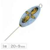 �������ӡ��� �Υޥɥ꡼�� �������ߥ��� 20x9mm 1��  �դä� ���饹 �ӡ��� �ϥ�ɥᥤ�� ��� �ѡ��� ���������꡼