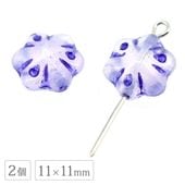 �������ӡ��� �ɥ꡼��ե� �饤��å����� 11x11mm 2�� �� �ե� ���襤�� ���饹 �ӡ��� �ϥ�ɥᥤ�� ��� �ѡ��� ���������꡼ ���� �������饹 �ӡ���