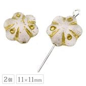 �������ӡ��� �ɥ꡼��ե� �ե����ȥ��ѡ��르����� 11x11mm 2�� �� �ե� ���襤�� ���饹 �ӡ��� �ϥ�ɥᥤ�� ��� �ѡ��� ���������꡼ ���� �������饹 �ӡ���