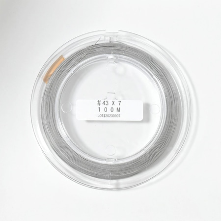 ナイロンワイヤー#43 1x7 0.45x100m クリア|新商品|アクセサリー
