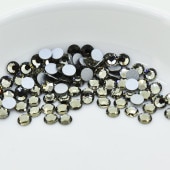 フラットバック viva12 プレシオサ ss12 ブラックダイヤ F クリスタル ラインストーン CRYSTAL PRECIOSA|フラットバック|プレシオサ