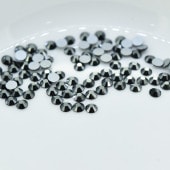 フラットバック viva12 プレシオサ ss12 ジェットヘマタイトuf クリスタル ラインストーン CRYSTAL PRECIOSA|フラットバック|プレシオサ