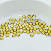 フラットバック viva12 プレシオサ ss12 ライトトパーズ F クリスタル ラインストーン CRYSTAL PRECIOSA|フラットバック|プレシオサ