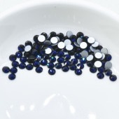 フラットバック viva12 プレシオサ ss12 ダークインディゴ F クリスタル ラインストーン CRYSTAL PRECIOSA|フラットバック|プレシオサ