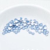 フラットバック viva12 プレシオサ ss12 ライトサファイヤオパール クリスタル ラインストーン CRYSTAL PRECIOSA|フラットバック|プレシオサ