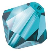 ビーズロンデル 4mm インディコライト クリスタル ラインストーン プレシオサ PRECIOSA ソロバン型|ビーズロンデル|プレシオサ