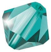 ビーズロンデル 4mm ブルージルコン クリスタル ラインストーン プレシオサ PRECIOSA ソロバン型|ビーズロンデル|プレシオサ