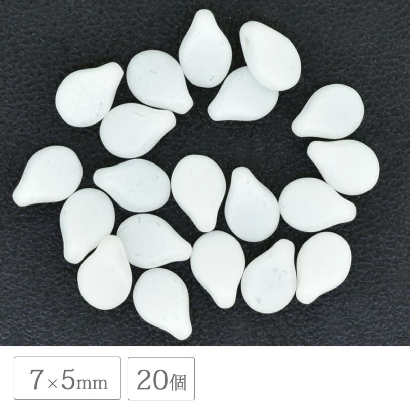 �������ӡ��� �ԥåץӡ��� �ۥ磻�ȥޥå� 7��5mm 20�� �ꤢ�� �̤��� �ץ쥹�ȥӡ��� ���饹 �ӡ��� ���������꡼ �ѡ���
