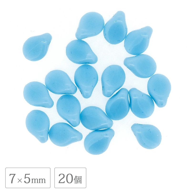 �������ӡ��� �ԥåץӡ��� ���������� 7��5mm 20�� �ꤢ�� �̤��� �ץ쥹�ȥӡ��� ���饹 �ӡ��� ���������꡼ �ѡ���