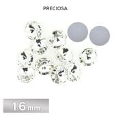 プレシオサ フラットバック FB リヴォリ 16mm 2個 クリスタル F ラインストーン CRYSTAL PRECIOSA ガラスパーツ|フラットバック|プレシオサ