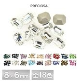�ץ쥷���� ���������� 8��6mm ��18�� 12�ġ�144�� �饤�󥹥ȡ��� CRYSTAL PRECIOSA ���饹�ѡ���