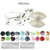 �ץ쥷���� �ޡ����� 6��3mm ��20�� 30�ġ�720�� �饤�󥹥ȡ��� CRYSTAL PRECIOSA ���饹�ѡ���