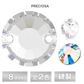 �ץ쥷���� ˥�� VIVA12 8mm ���ꥹ����F�����ꥹ����AB 6�� �饤�󥹥ȡ��� CRYSTAL PRECIOSA ���饹�ѡ���