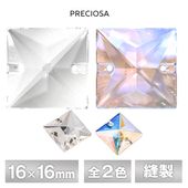 �ץ쥷���� ˥�� �������� 16��16mm ���ꥹ����F�����ꥹ����AB 4�� �饤�󥹥ȡ��� CRYSTAL PRECIOSA ���饹�ѡ���