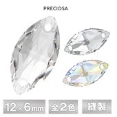 �ץ쥷���� ˥�� �ޡ����� 12��6mm ���ꥹ����F�����ꥹ����AB 4�� �饤�󥹥ȡ��� CRYSTAL PRECIOSA ���饹�ѡ���