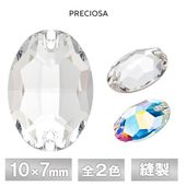 �ץ쥷���� ˥�� ��Ƚ 10��7mm ���ꥹ����F�����ꥹ����AB 4�� �饤�󥹥ȡ��� CRYSTAL PRECIOSA ���饹�ѡ���