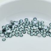 フラットバック VIVA12 プレシオサ SS10 スモークサファイヤ F クリスタル ラインストーン CRYSTAL PRECIOSA|フラットバック|プレシオサ