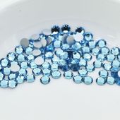 フラットバック VIVA12 プレシオサ SS16 アクアマリン F クリスタル ラインストーン CRYSTAL PRECIOSA|フラットバック|プレシオサ
