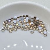 フラットバック VIVA12 プレシオサ SS20 ゴールドクオーツ F クリスタル ラインストーン CRYSTAL PRECIOSA|フラットバック|プレシオサ
