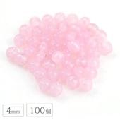 �������ӡ��� PB �饦��� 4mm 100�� �ԥ󥯥��ѡ��� �ץ쥹�ȥӡ��� ���饹 �ӡ��� �ѡ��� ���������꡼ �ϥ�ɥᥤ�� ��� ���� �Ǻ�