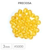 �ץ쥷���� #5000 �ӡ��� 3mm �ȥѡ��� �����䥫�å� �饦��� ���ꥹ���� ���饹 PRECIOSA ������ �ѡ��� �ϥ�ɥᥤ�� ��� ���������꡼