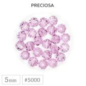 �ץ쥷���� #5000 �ӡ��� 5mm �饤�ȥ��᥸���� �����䥫�å� �饦��� ���ꥹ���� ���饹 PRECIOSA ������ �ѡ��� �ϥ�ɥᥤ�� ��� ���������꡼