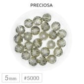 �ץ쥷���� #5000 �ӡ��� 5mm �֥�å������� �����䥫�å� �饦��� ���ꥹ���� ���饹 PRECIOSA ������ �ѡ��� �ϥ�ɥᥤ�� ��� ���������꡼