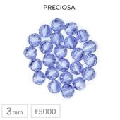 �ץ쥷���� #5000 �ӡ��� 3mm ���󥶥ʥ��� �����䥫�å� �饦��� ���ꥹ���� ���饹 PRECIOSA ������ �ѡ��� �ϥ�ɥᥤ�� ��� ���������꡼