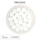 �ץ쥷���� #5000 �ӡ��� 5mm �ۥ磻�ȥ��ѡ��� �����䥫�å� �饦��� ���ꥹ���� ���饹 PRECIOSA ������ �ѡ��� �ϥ�ɥᥤ�� ��� ���������꡼