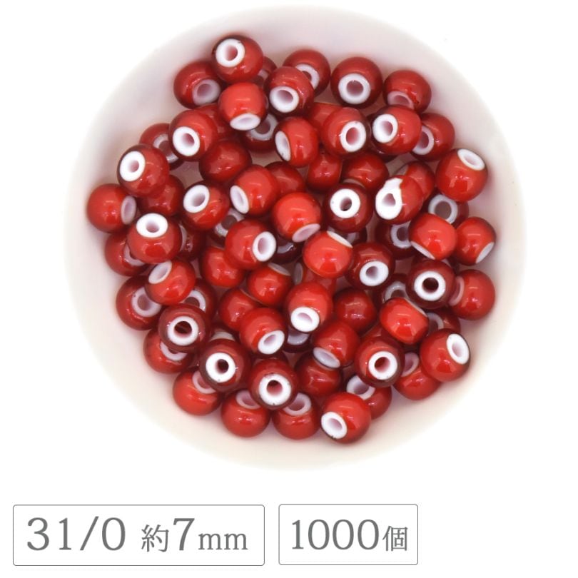 �������ӡ��� �������� �ۥ磻�ȥϡ��� 31/0 ��7mm 1000�� ��å� �����ͥꥢ�� �����ͥꥢ�� ����ǥ�����ӡ��� ����ƥ����� �����ɥӡ��� �ϥ�ɥᥤ�� ��� ���� ���������꡼ ���饹 �ӡ��� �ѡ���