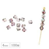 �������ӡ��� �����Х� 4mm 100�� ���᥸����W������3 �������� �Х������� �ޥ��󥫥å� ������ �� ��å� ���饹�ӡ��� �ѡ���