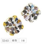 �ץ쥷���� ˥�� �饤�󥹥ȡ��� �饦��� SS40 ��8mm 1�� ���ꥹ���� ����С� ������� CRYSTAL PRECIOSA ���饹 �ѡ��� ��� �ϥ�ɥᥤ�� �ɽ� ���������꡼