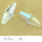 �������ӡ��� �ޥ��󥫥åȥ����� 15��6mm 2�� ���ꥹ����AB �����Х� �Х������� �ϥ�ɥᥤ�� ��� ���� �ԥ��� �ͥå��쥹 ������ ���饹 �ӡ��� �ѡ��� ���饹�ӡ��� ���������꡼