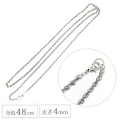 ��������ͥå��쥹 ��Ĺ48cm ����4mm �������५�顼 ���������꡼ �ڥ����� ��� �ѡ��� ��� �ϥ�ɥᥤ��