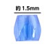 �������ӡ��� ���꡼���å� 1.5mm 3�ܡ�1�ܤ�������45cm�˥��ե������ۥ磻�ȥ饹���� �þ� �����ɥӡ��� ��� �ϥ�ɥᥤ�� ���饹 �ӡ��� �ԥ��� ������ �ͥå��쥹 ���������꡼