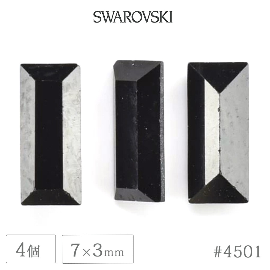 �ڥ����ȥ�åȡۥ�����ե����� ���ꥹ���� #4501 ����ե����� �����å� ��7��3mm 4�� ������ơ��� SWAROVSKI �ϥ�ɥᥤ�� ��� ���� �ӡ��� �ѡ��� ���饹�ӡ��� ���������꡼