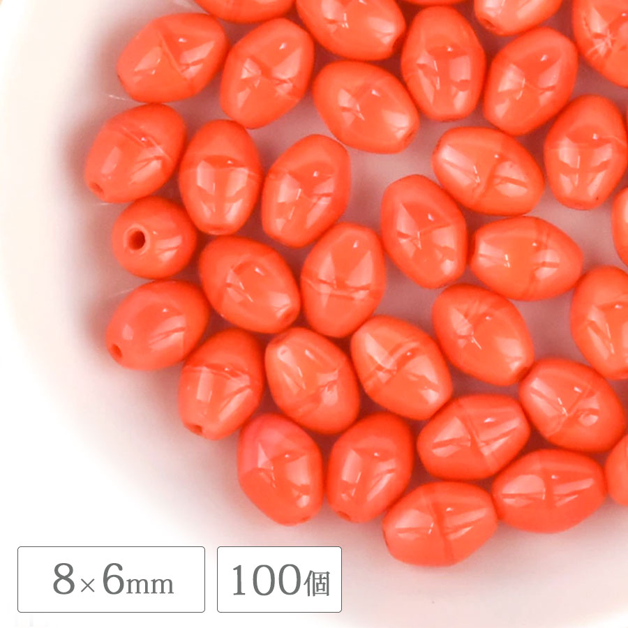 �ڤޤȤ��㤤����ۥ������ӡ��� �ʥĥ� 100�� 8��6mm ���ѥå������ �����Х� ��� �ϥ�ɥᥤ�� ���饹 �ӡ��� �ԥ��� ������ �ͥå��쥹 ���������꡼
