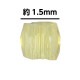 �������ӡ��� ���꡼���å� 1.5mm 3�ܡ�1�ܤ�������45cm�˥������� �þ� �����ɥӡ��� ��� �ϥ�ɥᥤ�� ���饹 �ӡ��� �ԥ��� ������ �ͥå��쥹 ���������꡼